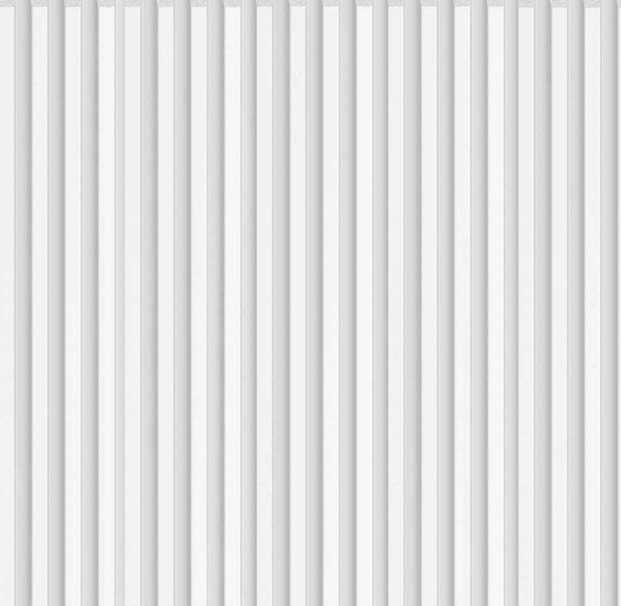 interiérový lamelový obklad LINERIO S LINE MONO White Stavebniraj.cz