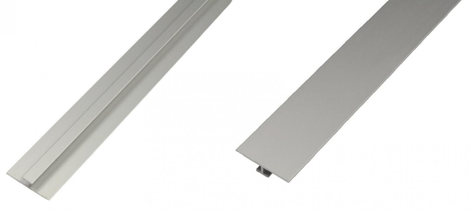 spojovací profil k SPC panelum stříbrná Stavebniraj.cz