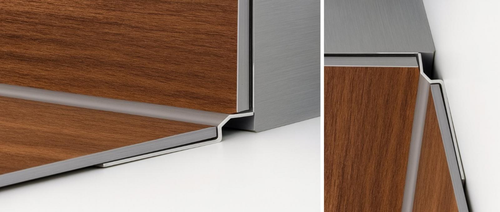 vnitřní roh k SPC panelum stříbrná Stavebniraj.cz