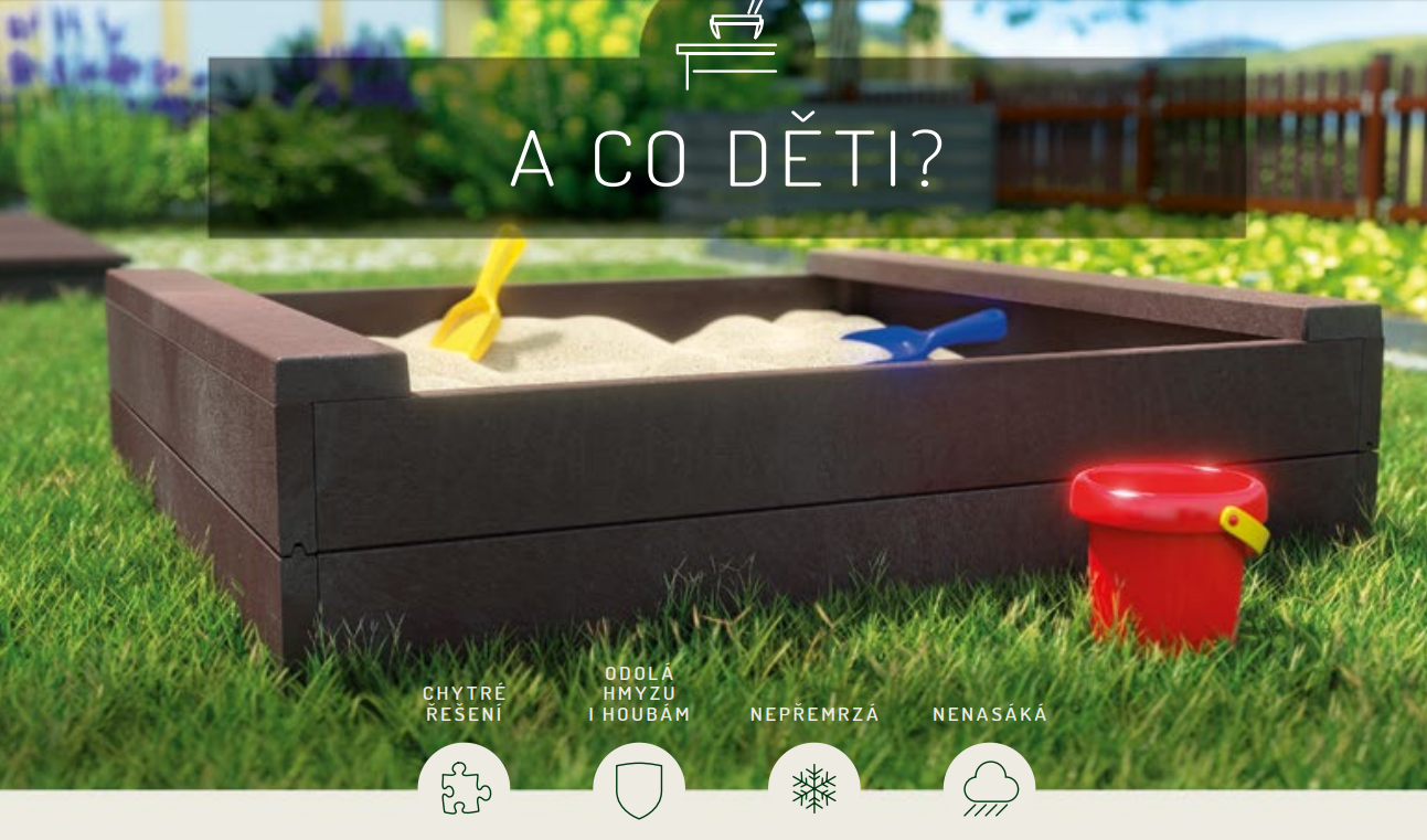 Plastové pískoviště Stavební raj