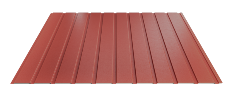 Trapézový plech Hornval E7 Elevace Super 25 Deep Matt 0,5 mm RAL 3009