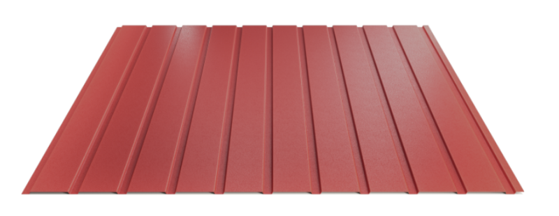 Trapézový plech Hornval E7 Elevace Super 25 Deep Matt 0,5 mm RAL 3011