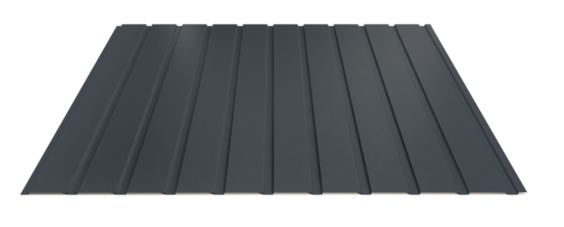 Trapézový plech Hornval E7 Elevace Super 25 Deep Matt 0,5 mm RAL 7016