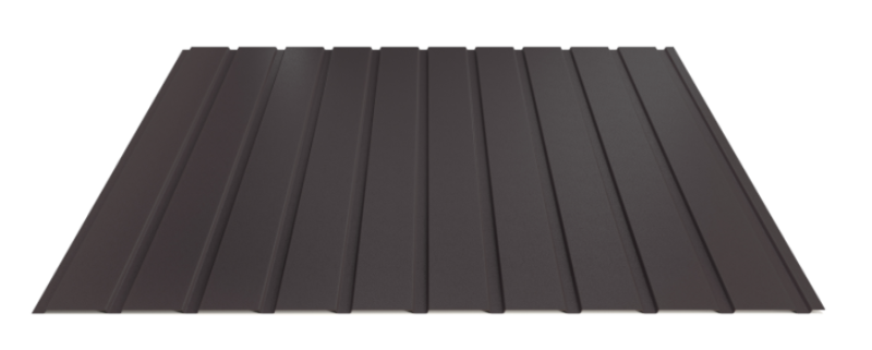 Trapézový plech Hornval E7 Elevace Super 25 Deep Matt 0,5 mm RAL 9005