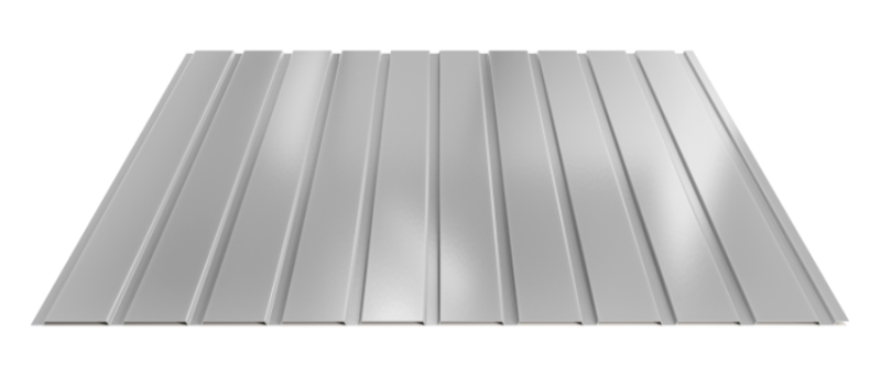 Trapézový plech Hornval E7 Elevace Polyester Gloss 0,7 mm RAL 9006