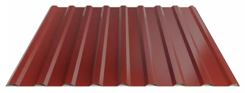 Trapézový plech Hornval T14 Super 25 Polyester Gloss 0,5 mm RAL 3009