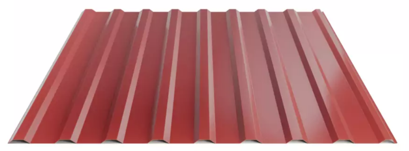 Trapézový plech Hornval T14 Super 25 Polyester Gloss 0,5 mm RAL 3011