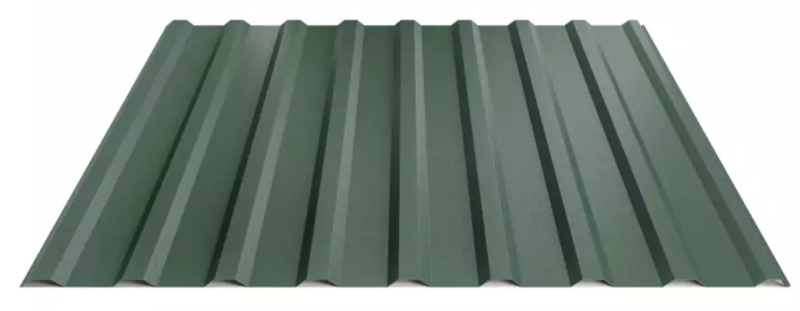 Trapézový plech Hornval T14 Super 25 Deep Matt 0,5 mm RAL 6020