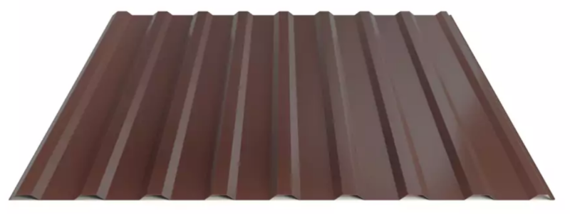 Trapézový plech Hornval T14 Super Plus 35 Polyester Gloss RAL 8017