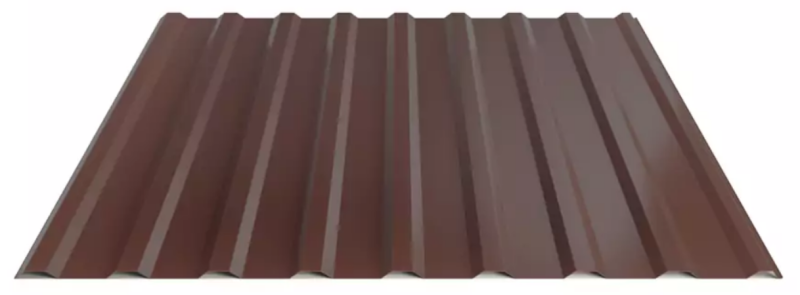 Trapézový plech Hornval T14 Polyester Gloss 0,7 mm RAL 8017