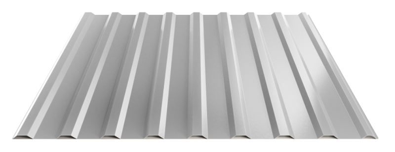 Trapézový plech Hornval T14 Polyester Gloss 0,7 mm RAL 9006
