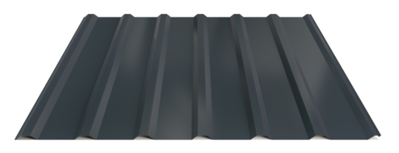 Trapézový plech Hornval T18 Super 25 Polyester Gloss 0,5 mm RAL 7016