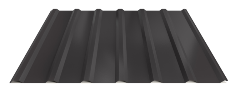 Trapézový plech Hornval T18 Super 25 Polyester Gloss 0,5 mm RAL 9005