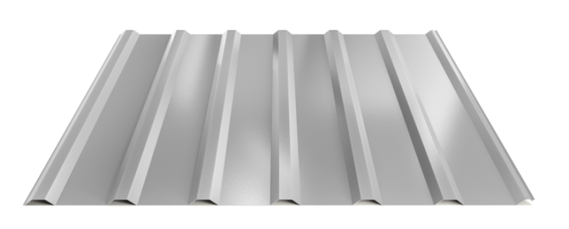 Trapézový plech Hornval T18 Super 25 Polyester Gloss 0,5 mm RAL 9006
