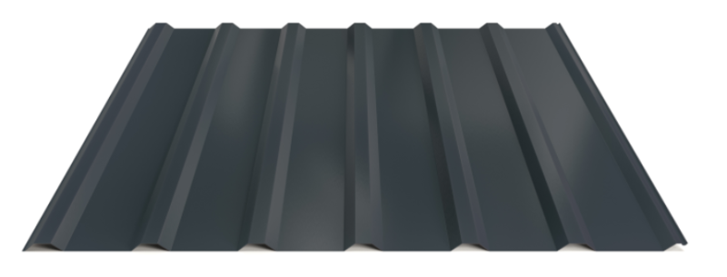 Trapézový plech Hornval T18 Super Plus 35 Polyester Gloss 0,55 mm RAL 7016