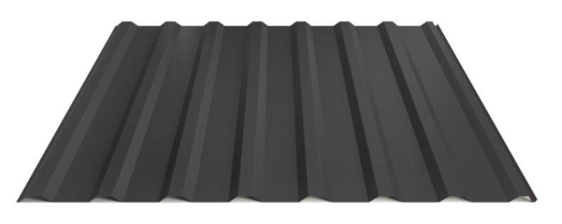 Trapézový plech Hornval T18 Super Plus 35 Deep Matt 0,55 mm RAL 9005