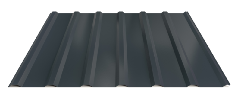 Trapézový plech Hornval T18 PLUS Polyester Gloss 0,7 mm RAL 7016