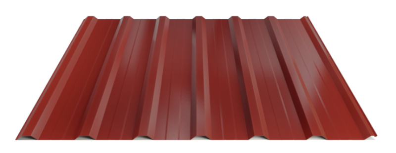 Trapézový plech Hornval T18 PLUS MAX Super 25 Polyester Gloss 0,5 mm RAL 3009