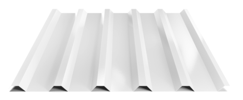 Trapézový plech Hornval T35 Super 25 Polyester Gloss 0,5 mm RAL 9010