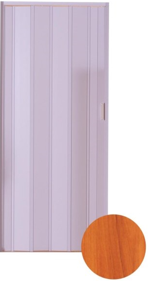 Kit LUCIANA 73x200 cm - třešeň, plné Rozměr dveří Luciana: 181,5  - 197 cm: + 8 lamel + 1 vodící lišta