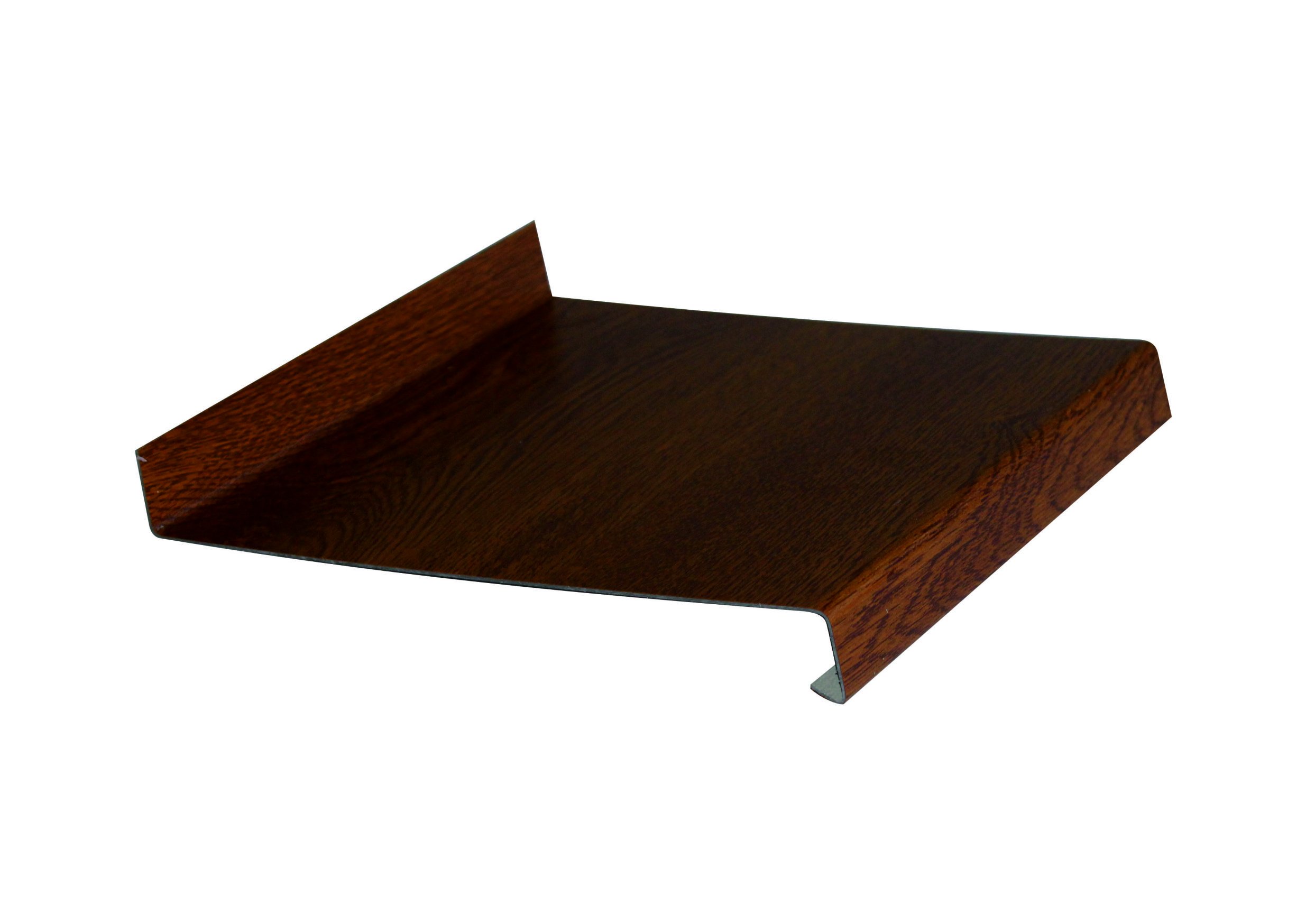 Ocelový parapet - ZLATÝ DUB Hloubka: 180 mm