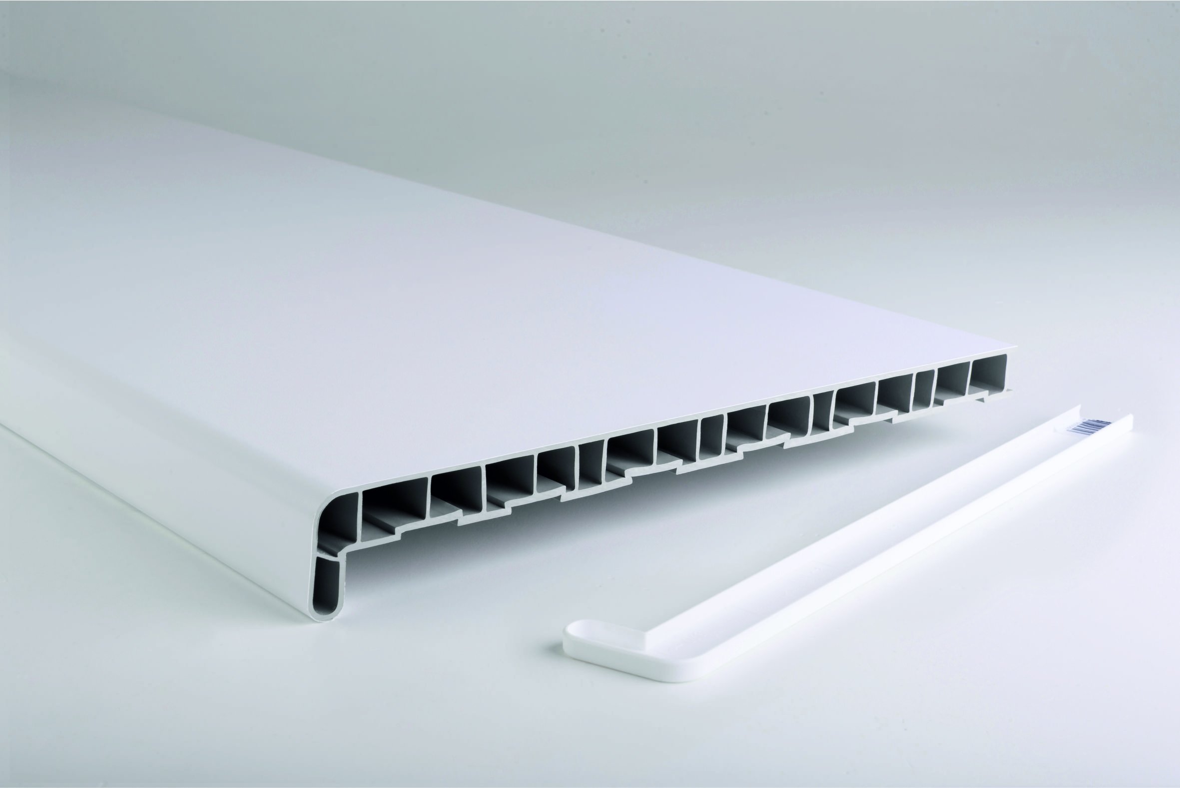 Parapet Greenline PVC - BÍLÝ Hloubka: 150 mm