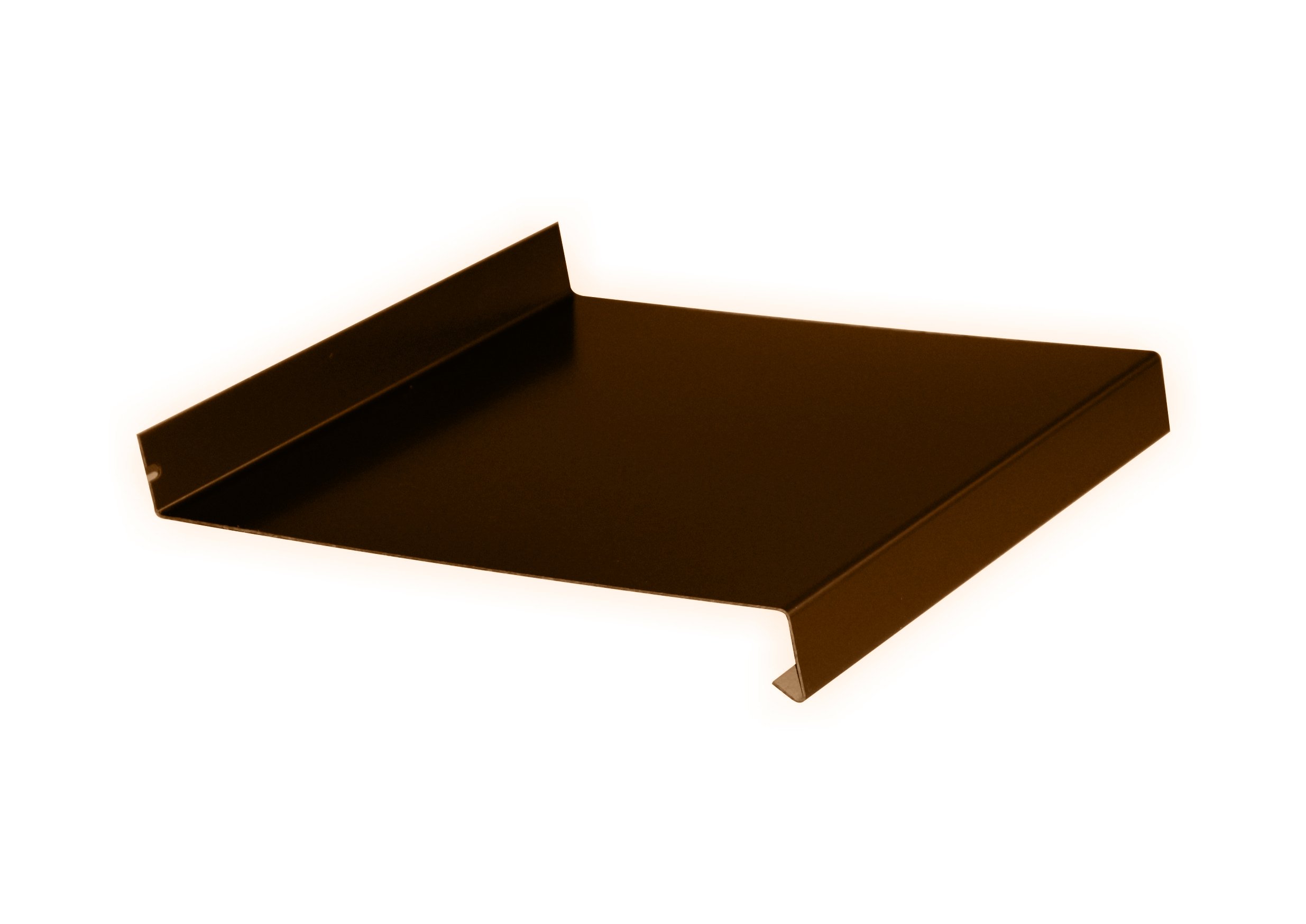 Ocelový parapet - HNĚDÝ Hloubka: 260 mm