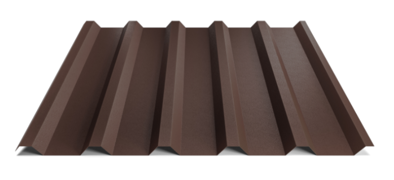 Trapézový plech Hornval T35 Super 25 Deep Matt 0,5mm RAL 8019