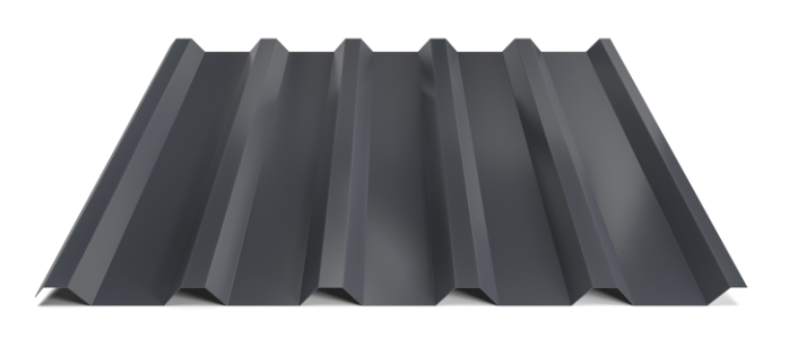 Trapézový plech Hornval T35 Polyester Gloss 0,7 mm RAL 7024