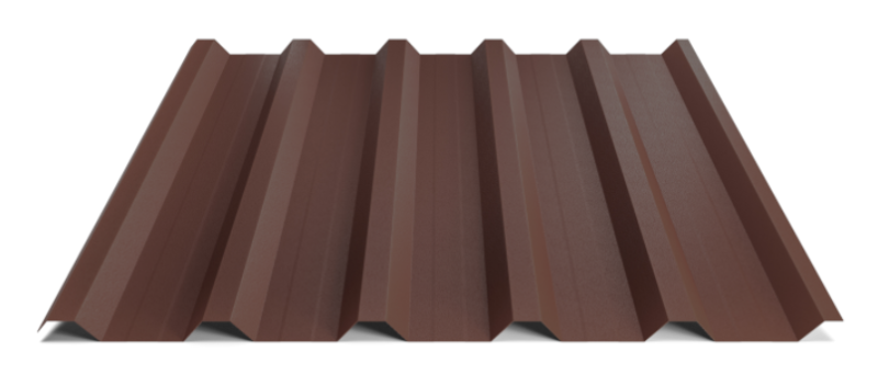 Trapézový plech Hornval T35 Max s prolisem, Super Plus 35 Deep Matt 0,55 mm RAL 8017