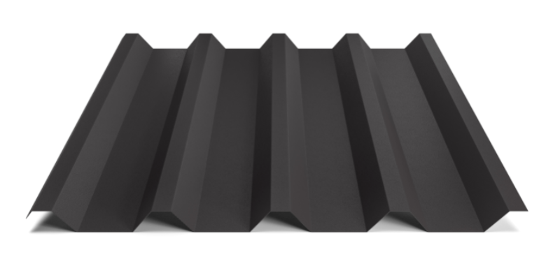 Trapézový plech Hornval T55 Super Plus 35 Deep Matt 0,55mm RAL 9005