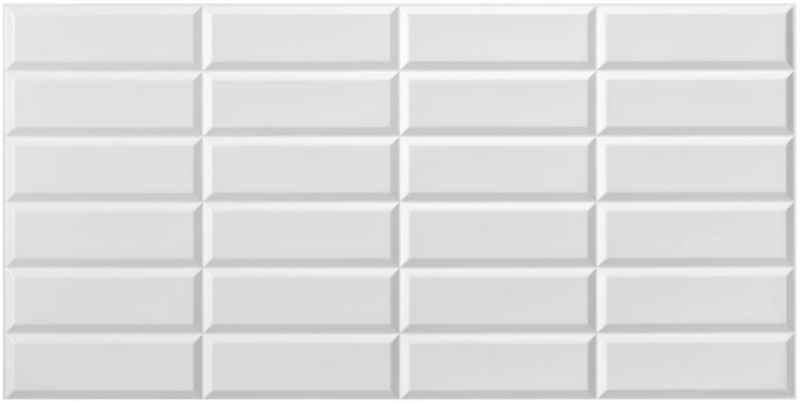 Dekorační interiérový ​​panel White,White Seam