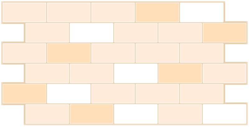 Dekorační interiérový ​​panel Beige Tile