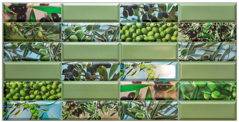 Dekorační interiérový ​​panel Olive Branches