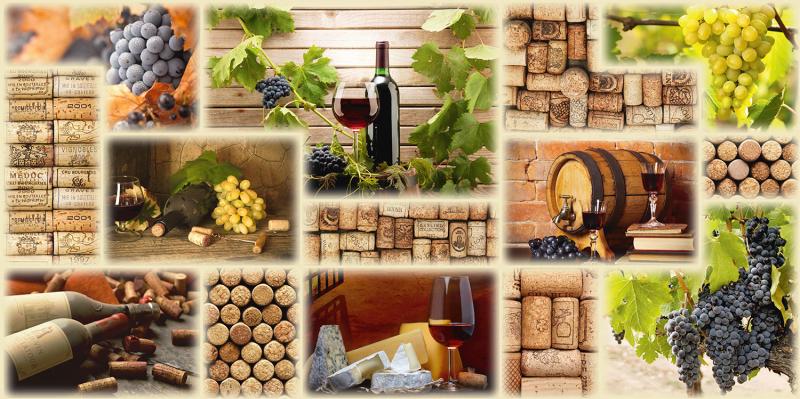 Dekorační interiérové ​​panely Wine Cellar