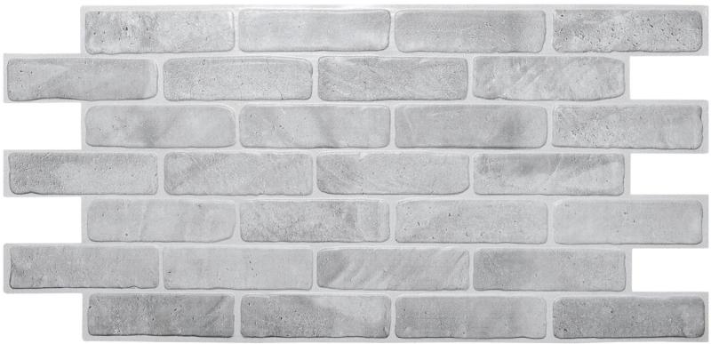 Dekorační interiérový ​​panel Old Gray Brick