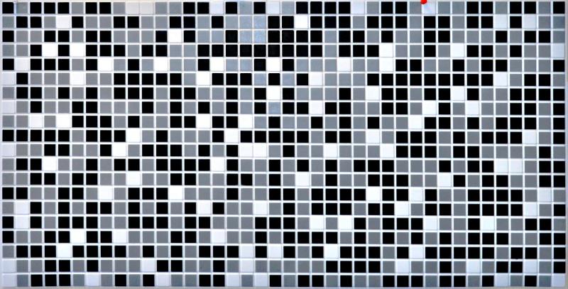 Dekorační interiérový ​​panel Mosaic Black