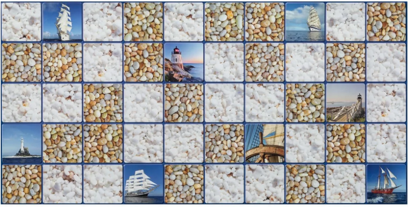 Dekorační interiérový ​​panel Sea
