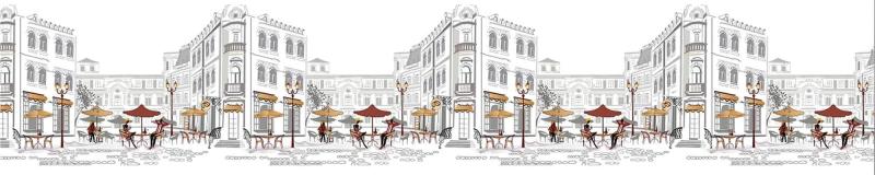 Kuchyňský ABS panel Street Cafe