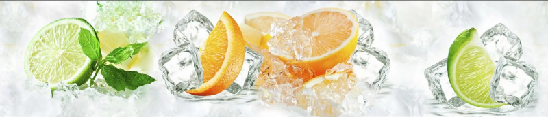 Kuchyňský ABS panel Citrus Freshness