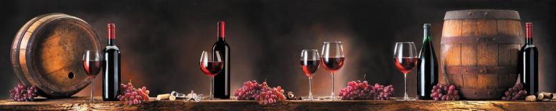 Kuchyňský ABS panel Red Wine