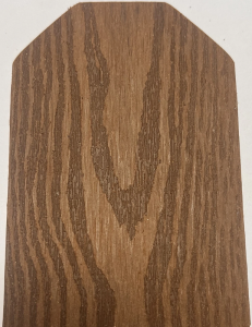 WPC plotovka 90 x 13 mm s tříhrannou hlavou LAMBOFENCE Brownish Red