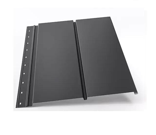 Fasádní ocelový panel E4 RAL 9005 MAT