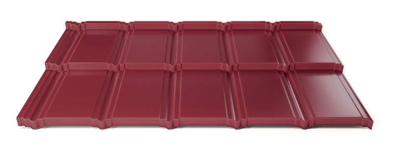 Modulární plechová střešní krytina Hornval H5 30 / 350 Super 25 Polyester Gloss RAL 3005