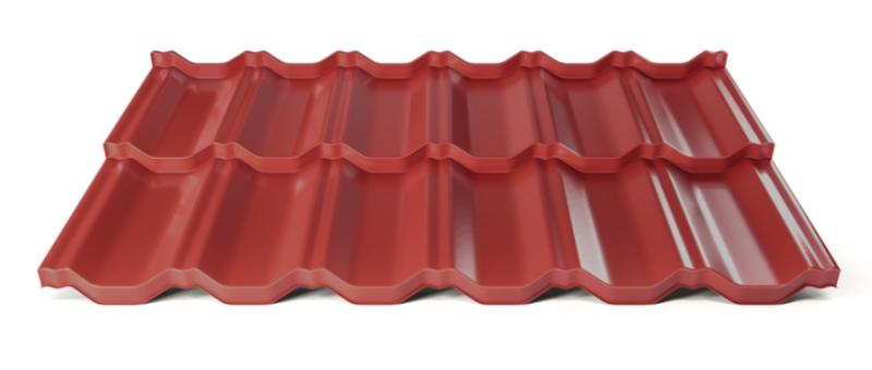 Modulární plechová střešní krytina Hornval H2 25/350 Super Plus 35 Polyester Gloss RAL 3011