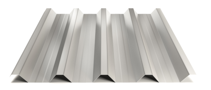 Trapézový plech Hornval T55 MAX Pozink 0,5 mm