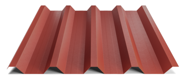 Trapézový plech Hornval T55 MAX Super 25 Deep MAtt 0,5 mm RAL 3009
