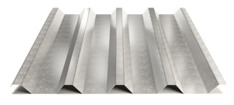 Trapézový plech Hornval T55 Aluzinek 0,7 mm