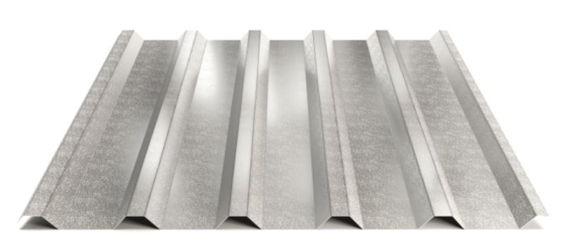 Trapézový plech Hornval T35 Aluzinek 0,5 mm