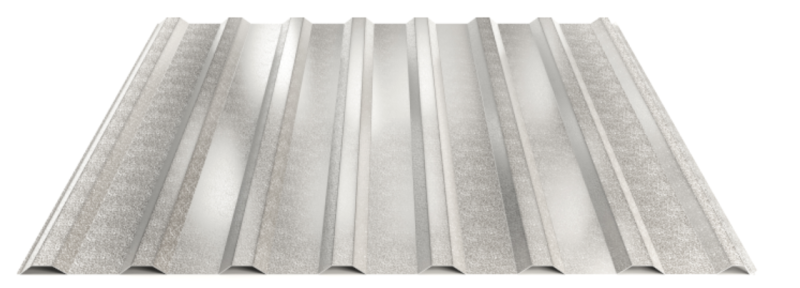 Trapézový Hornval plech T18 Aluzinek 0,7 mm
